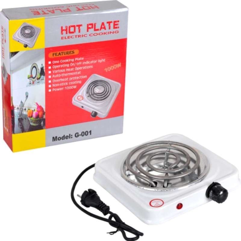Efficient 1000W Electric Stove Mini Hot Plate For Quick Heat-Up