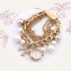 Stylish Luxury Pearls Bracelet Women’s Wrist Watch