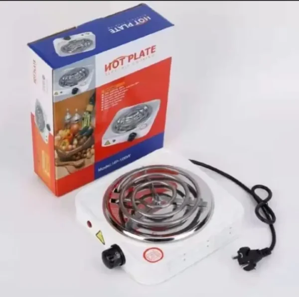 Efficient 1000W Electric Stove Mini Hot Plate For Quick Heat-Up And Easy Cooking