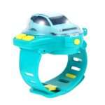 Mini 2.4g Rechargeable Remote Controlled Wristwatch Car Toy For Kids