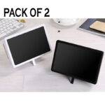 Pack Of 2 Portable 3D Video Enlarge Smartphone Screen Magnifiers